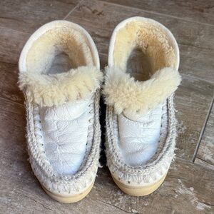 MOU Sneakers Rhinestone Waxi White